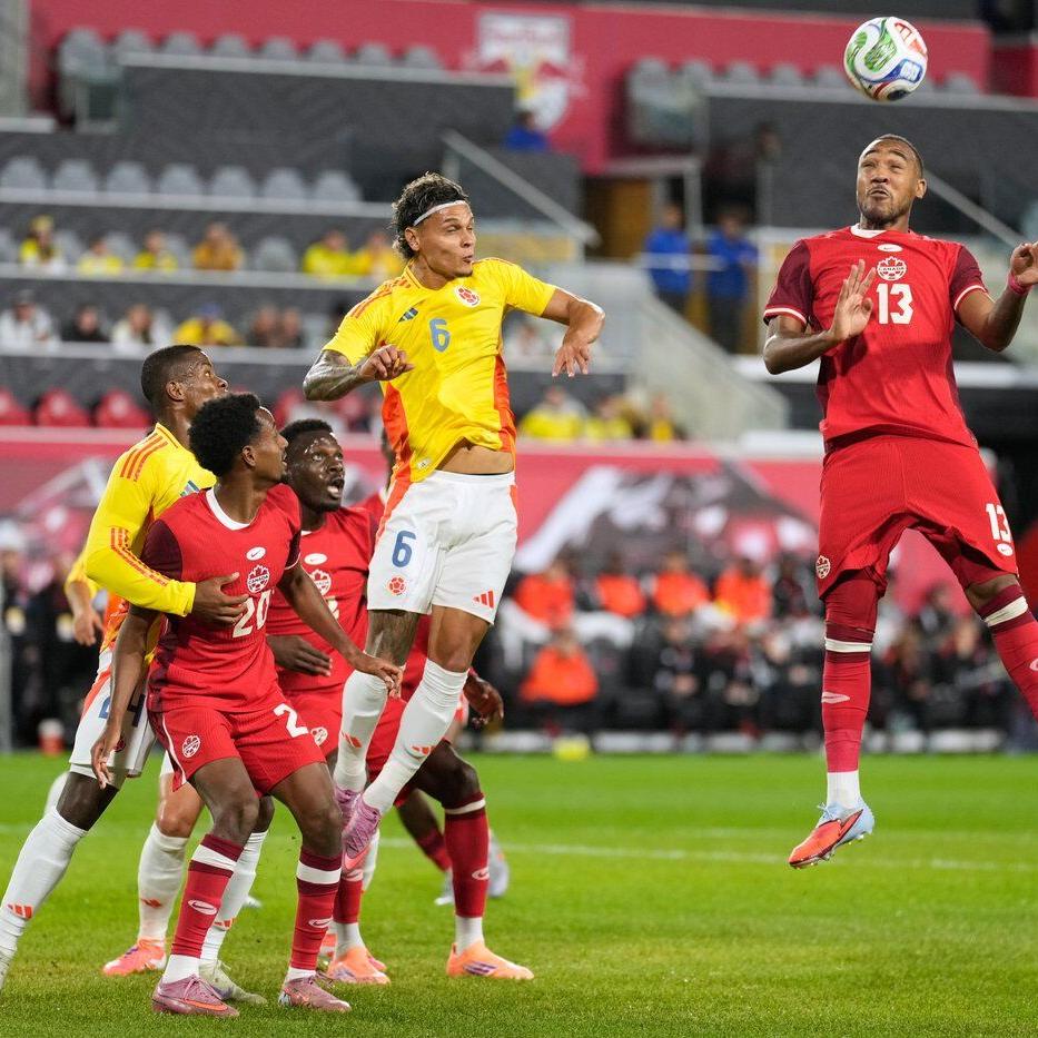 ´ºÉ«Ö±²¥ men hold 13th-ranked Colombia to a scoreless draw in men's soccer friendly